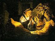 The Money Changer, Rembrandt Peale